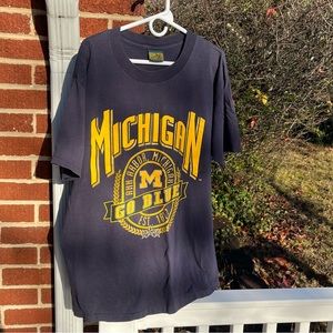 Michigan Go Blue T Shirt